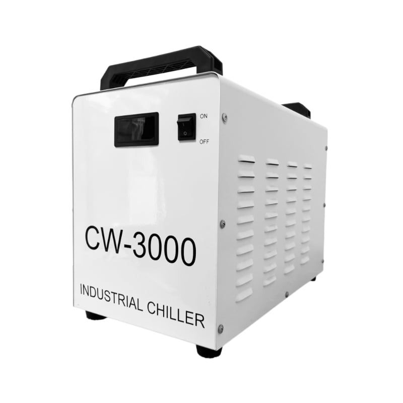 CW-3000 Thermolysis Industrial Chiller for CNC Spindle Cooling and CO2 Laser Engraving Systems